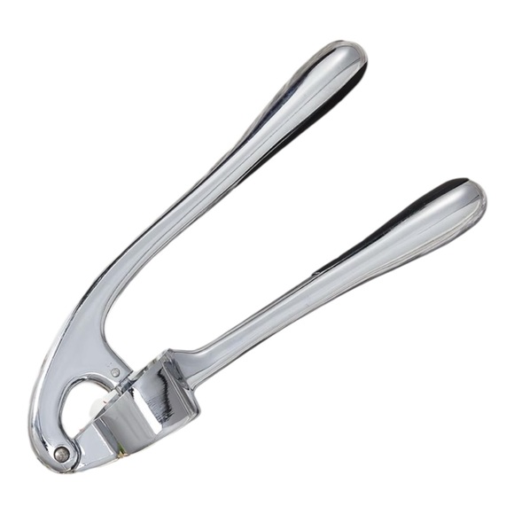 Kitessensu Garlic Press Silvertone NEW IN BOX - Picture 3 of 4